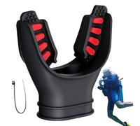 Pointe de plongée avec Tuba - Accessoires de plongée Confortables, Morsure Durable | Ensemble d'équipement de Remplacement du régulateur Standard, respirateur sous- Universel pour la natati