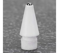 Pointe de Remplacement de l'aiguille en métal de Remplacement de la Pointe, compacte pour Pencil 1st 2nd Generation Tablet Pen Pencil(White)