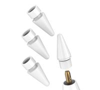 Pointe De Remplacement (Lot De 4) pour Apple Pencil Embout Stylet pour IPad Génération 1ère 2e pour Crayon Pen Tips Recharge Accessoires Adaptateur