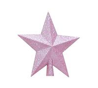 Pointe de sapin de Noël Molinter - Décoration de Noël - Rose - 10 cm