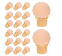 Pointe de Stylo Éponge pour Nail Art Ombré, 50 Pièces Beige