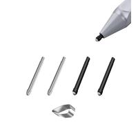 Pointe de Stylo Métallique + Pointe de Stylo HB pour Stylo Surface, Pointes de Remplacement pour Microsoft Surface Pro 7 6 5 4 1776 1770, Stylo Stylus pour Ordinateur Portable Surface, 4 Paquets