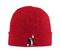 Pointe de Taupe Bonnets Bonnets tricotés Chapeaux d’Hiver Hip-hop Unisex Chaud Krtek Little Maulwurf coiffes dessinées dessinées Hommes Femmes