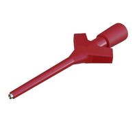 Pointe de test miniature - SKS HIRSCHMANN - KLEPS 3 ST - Rouge - 8 g - Non aimanté