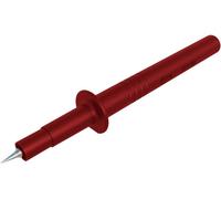 Pointe de touche de sécurité SKS Hirschmann PRUEF 2700 972319101 enfichable 4 mm CAT II 1000 V rouge 1 pc(s)