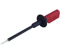 Pointe de touche de sécurité SKS Hirschmann PRUEF 1610 FT Au rt 975018701 enfichable 2 mm CAT II 1000 V rouge 1 pc(s)