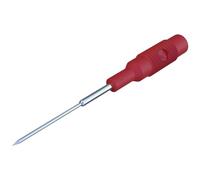Pointe de touche SKS Hirschmann MZS 1 - PRUEF 973601101 enfichable 4 mm CAT I rouge 1 pc(s)