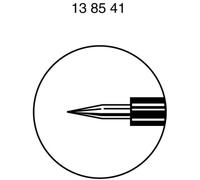 Pointe de touche SKS Hirschmann PRUEF 2 973368100 enfichable 4 mm CAT I noir 1 pc(s)