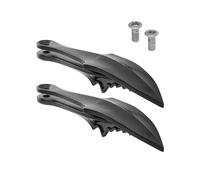 Pointe Edelrid Front Tooth Beast Alpine (x2) Noir TU