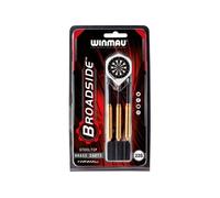 Fléchettes à pointe d'acier Broadside brass Winmau