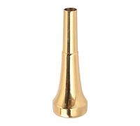 Pointe en embout buccal de la trompette, en laiton Tone brillant Trumpet buccal Bouth Pointe Trumpet Instruments Pièces d'instruments de musique de vent en laiton (7c)