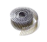 Pointe en Rouleau 16° Tête Plate Claire NORFIX Annelée