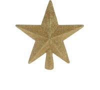 Pointe étoile - AC-DÉCO - 19 cm - Jaune - Plastique - Décoration de Noël
