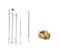 Pointe Fer à Souder Multi-Broches pour Manette pour ps5 pour xbox(6pcs) | Chauffe multiples pour broches simultanément, pour idéal manettes pour ps5 pour xbox, pour cuivre poreux haute conductivité
