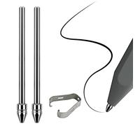 Pointe Fine de Remplacement en Alliage de Titane pour Stylo numérique Kindle Scribe Basic et Premium, Pointe à Bille Lisse pour la Prise de Notes, 2 pièces