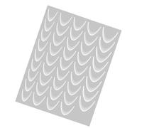 pointe l'ongle - manucure FRAPRES, à ongles pointe français, design en forme lune - manucure, autocollant Gradient Gradient Europe