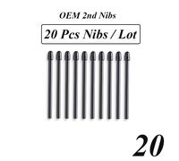 Pointe Noire Standard Pour Wacom Pro Pen 2,Intuos Pro,Intuos 3,4,Cintiq 16,22,Mobile Studio Pro,10,20,30,40,50 Pièces - 20 Pcs Nibs