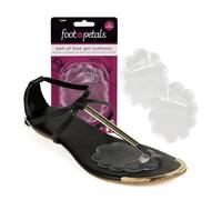 Pointe orteils Technogel pour tongs par Pied pétales - Boule de coussins Pied pour tongs - 1 paire - Teinte Gris anthracite