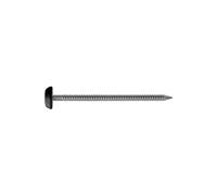 Pointe Plastop Tête Ronde inox A4 NORFIX annelée Gris Anthracite