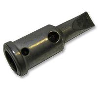 Pointe, Pro Piezo 75, 4,8 mm simple plat, pour une utilisation avec le fer à souder à gaz piézo Portasol Pro, pointe plate style buse, largeur de la pointe/buse 4,8 mm, type d'accessoire, pointes de