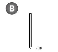 Pointe sans tête 1,3 x 18 mm - ST130181