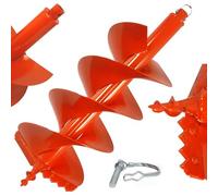 Pointe Tarière Ø 300 mm pour Mototrivelle de rechange 2 mm 800 mm double spirale