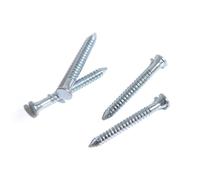 Pointe Tête Plate Fraisée NORFIX ancrage électrozingué de 12µ Annelée par 250 pièces