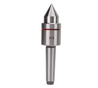 Pointe Tournante, en Acier à Haute Teneur en Carbone, MT2 60° - Précision 0,005 mm, Roulements à Billes Profonds, Tourneur CNC