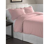 pointehaven Flanelle surdimensionné Housse de Couette, Quartz Rose, Full/Queen