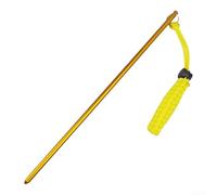 Pointer Canne de plongée avec échelle précise pour évaluer la taille des poissons et des coraux et objets immergés (jaune)