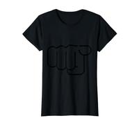 Pointer du Doigt Votre Accusation T-Shirt Graphique avec Valeur, Femme, Noir, M