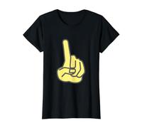 Pointer du Doigt Votre Accusation T-Shirt Graphique avec Valeur, Femme, Noir, XL