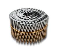 Pointes 16° 2.3x50 mm crantées en rouleaux plats fil métal X 10500