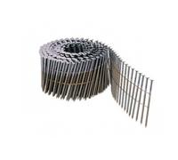 Pointes 16° 2.8x80 mm spiralées en rouleaux plats fil métal X 4500