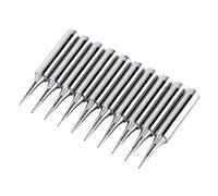 Pointes à Souder, 10Pcs 900M-TI Panne fer à Souder Sharp Soudure de Rechange Pointes pour Fer à Souder Outil de Station Applicable à la Station de Soudure 936, 937 pour Fabrication Artisanale