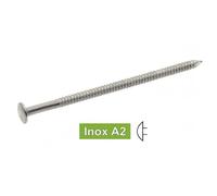 Pointes annelées 2.3 x 45 inox A2-250 g - Acton