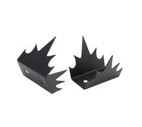 Pointes Anti-Escalade pour clôture, Pointes de sécurité en Acier Carbone pour Mur, clôture, Toit, avec vis pour Dissuasion des Animaux dans Le Jardin et l'extérieur