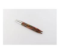 KnitPro KP20409 Aiguilles Interchangeables Circulaires Normales Bois Multicolore 8 mm