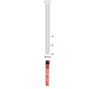 Pointes d'ancrage SCRAIL® - Pack 34° 40x50 annelées Inox A4 + 2 gaz - P3440509