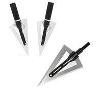 Pointes de chasse à visser pour tir à l'arc - Pointes de flèches durables pour arcs à poulies/arcs classiques - Accessoire indispensable pour la chasse et l'entraînement en plein air (12 pièces)