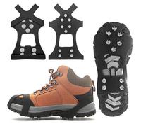 Pointes de chaussures IJIAMY pour hiver crampons pour bottes de montagne 10 crampons PZCC