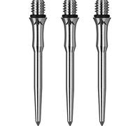 Pointes de conversion de fléchettes Mission Titan Edge Ti Shark convertit la pointe souple en acier (34 mm) Argenté