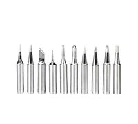 Pointes de fer à souder 10 pièces série 900M-T, sans plomb, for station soudage et réparation, accessoire d'outil