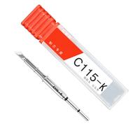 Pointes de fer à souder - Conduction de chaleur efficace - Récupération de température pour station C115 C210 - Pointe de fer pour électronique