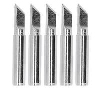 Pointes de fer à souder, outil de Station BGA, Kit de tête de soudage en cuivre pour une Conduction thermique rapide, Joints de soudure lisses (Tranchant de couteau-K)