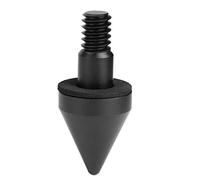 Pointes de Pare-Chocs arrière, Pare-Chocs Rond de Voiture Pare-Chocs Rond Anti-Collision Protecteur adapté[Noir]