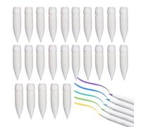 Pointes de rechange en nylon pour marqueurs à peinture acrylique pour stylos pinceaux rechargeables, pour croquis, dessin, gribouillage, notes manuscrites