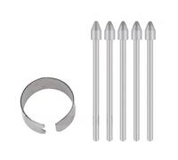 Pointes de rechange faciles à installer pour tablettes et smartphones S21U/Note 10/Note 20 avec stylet d'écriture précis