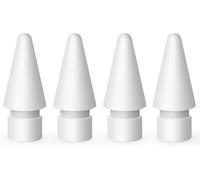 Pointes de Rechange pour Apple Pencil 1ère et 2ème Génération, Apple Pencil USB-C, Apple Pencil Pro, Lot de 4 Apple Pencil Tips (Blanc)