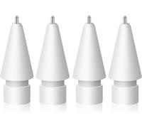 Pointes De Rechange Pour Apple Pencil 1Ère Et 2Ème Génération, Apple Pencil Usb-C, Apple Pencil Pro, Lot De 4 Apple Pencil Tips (Blanc-0.72 Mm)[H784]